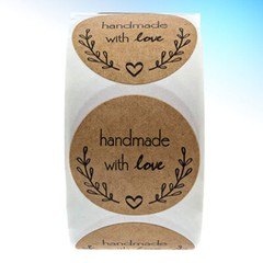 White Sticky Labels Strong Adhesiveness Stickers High Quality