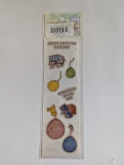 Classic Winnie The Pooh Scrapbooking Crafting Stickers Michel & Company Lot of 5