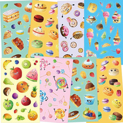 Scratch and Sniff Stickers 24 Sheets Smelly Scented Reward for Kids