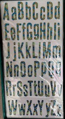 8 6”x12” SHEETS Of GLITTER CHIPBOARD SHAPES by 3 Birds Designs
