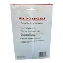 Vintage American Greetings Christmas Stickers Musical Instruments 4 Sheets