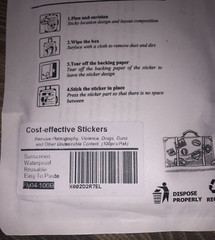 Flyzoo Cool Stickers Random Pack Waterproof Reusable Vinyl Stickers 100 Pieces