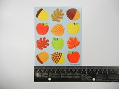 Apples Acorns & Leaves Stickers Carson Dellosa