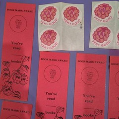 Vintage 1977 CTP Raspberry Scratch N Sniff Bookmarks & Stickers Lot of 15