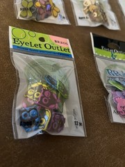 Eyelet Outlet Brads Lot of Animals NEW 6 packs Card Making Scrapbooking