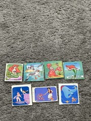 Vintage Disney Stickers – Sandylion – Mickey, Little Mermaid, Aladdin 1990s