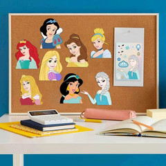 Princess Themed Stickers, 24PCS Make Your Own DIY Stickers for Crafts