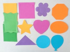 Vtg Scrapbook Supplies Lot 125 Pcs – Cardstock Stickers Die Cuts Frames Sheets