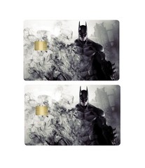2 Premium Print Batman Credit Debit Card Vinyl Skins Small Chip