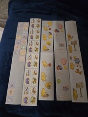 Vintage Michel Classic Pooh Winnie The Pooh Sticker Lot Tigger Eeyore