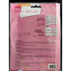 Marianne Design Collectables COL1324 Banner Cutting Dies and Clear Stamp Set
