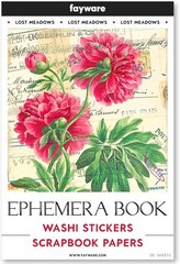 Vintage Washi Stickers for Journaling – Ephemera Book for Journaling with 414…