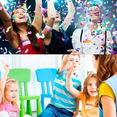 345 Pcs Rainbow Name Tags Hello My Name Is Stickers Events Parties School New