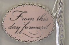 K & Company Brenda Walton Wedding Stickers Frames & Tags Dimensional Pastels