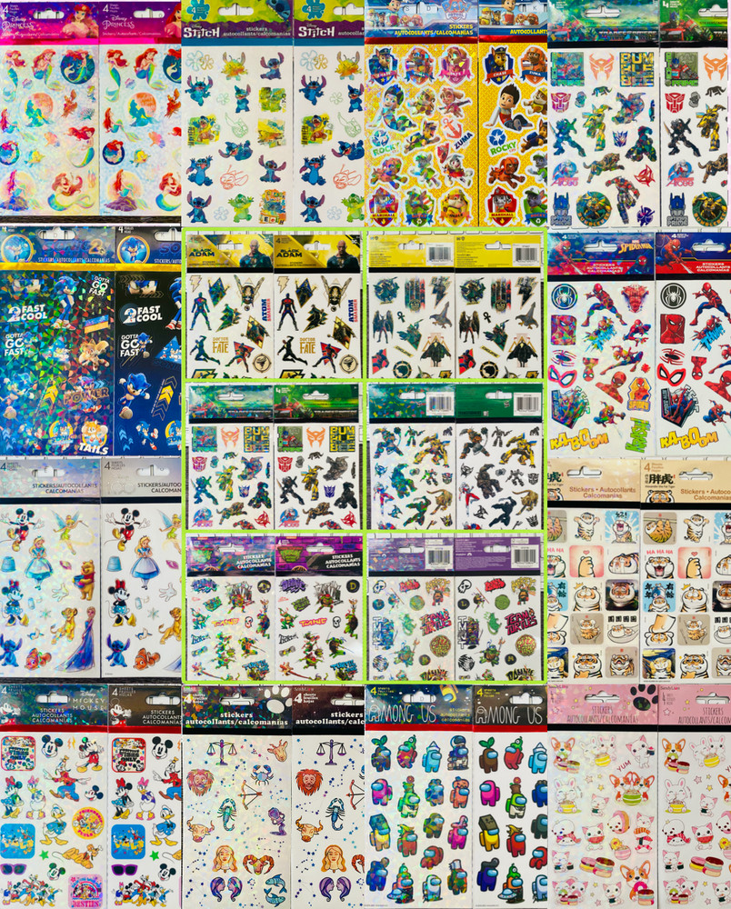 509+ STICKERS | Disney Characters Sandylion AGC Hallmark Happy Planner Pixar 😊
