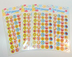 200 Christian Stickers FAITH HOPE LOVE 4 Pkgs-4 Sticker Sheets, Scrapbooking