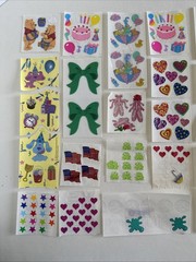 Huge Lot Vintage Sandylion Stickers! Mods Sticker Used & New