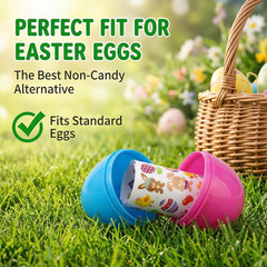300 PCS Assorted Bunny Mini Stickers for Easter Party Favor DIY Craft Art, 6-Pac