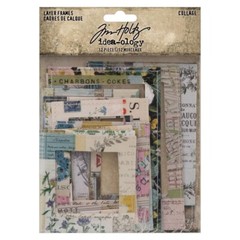 Tim Holtz ~ LAYER FRAMES ~ Collage ~ Idea-ology