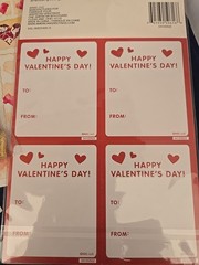 Valentine Hearts Scrapbooking Sticker Lot Of 5