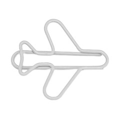 Aircraft Shape Paper Clips Cute Small Paperclips for Office School Home Desk