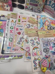 Huge Scrapbook Sticker Lot 5lbs, Puffy, Letters, Animal’s Ect Over 1000 Stickers