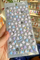 NIP Adorable Teeny Tiny Kawaii Puffy Animal Stickers: You Choose!