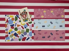 Pinocchio Circus junk journal & ephemera lot With Trinkets