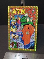 Vintage Stickers Y2K Prism Vending Machine Sticker Apocalypse ATM Money Humor