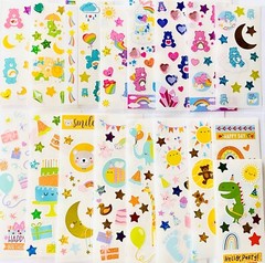WHOLESALE Sticker Lot Themed Care Bears Princess Baby Kids | 399+ Stickers Kids