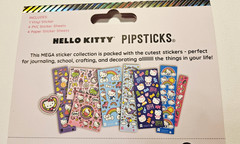 Pipstickers Lot 1 Package ~Hello Kitty Grab Bag Super Fancy~ 9 Stickers NIP 2024