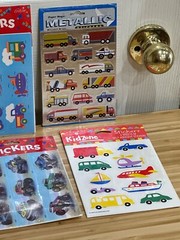 New Vintage 80’s 90’s Vehicle Stickers Lot 26 Sheets Transportation Cars Foil