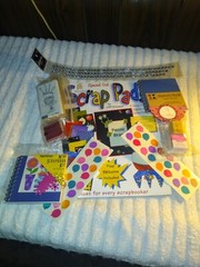 NEW -LOT of 8 items of misc. scrapbooking supplies