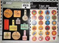 20+ Pc Lot Making Memories Scrapbooking Embellishments Charms Brads Stickers Etc