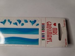 Mrs Grossman’s Water Splash Wave Stickers Extra Long VTG 1997 Scrapbooking