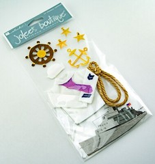Jolee’s Boutique Sticker Collage Le Grande Edition Navy Set Violet EK Success