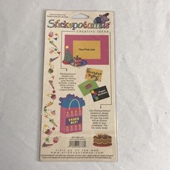 Vintage Birthday Party Binder Stickers Balloons Cards Scrapbook Stickopotumus