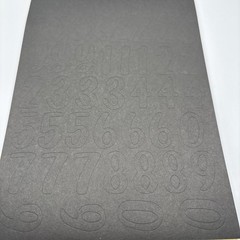 Park Lane Alphabet, Numbers, and Quotes Stickerbook 30 Sheets Used