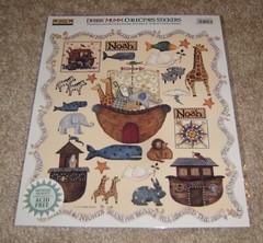 Creative Imaginations 8×10 Sticker Sheet ~ by Debbie Mumm….Noah’s Journey