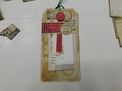 Junk Journal Add-Ons Handmade Tags Card Envelope File Clipboard Ephemera Set 6