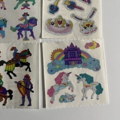 Sandylion prisma foil Unicorns Knights Princess 4 mods Castle Cute Vintage