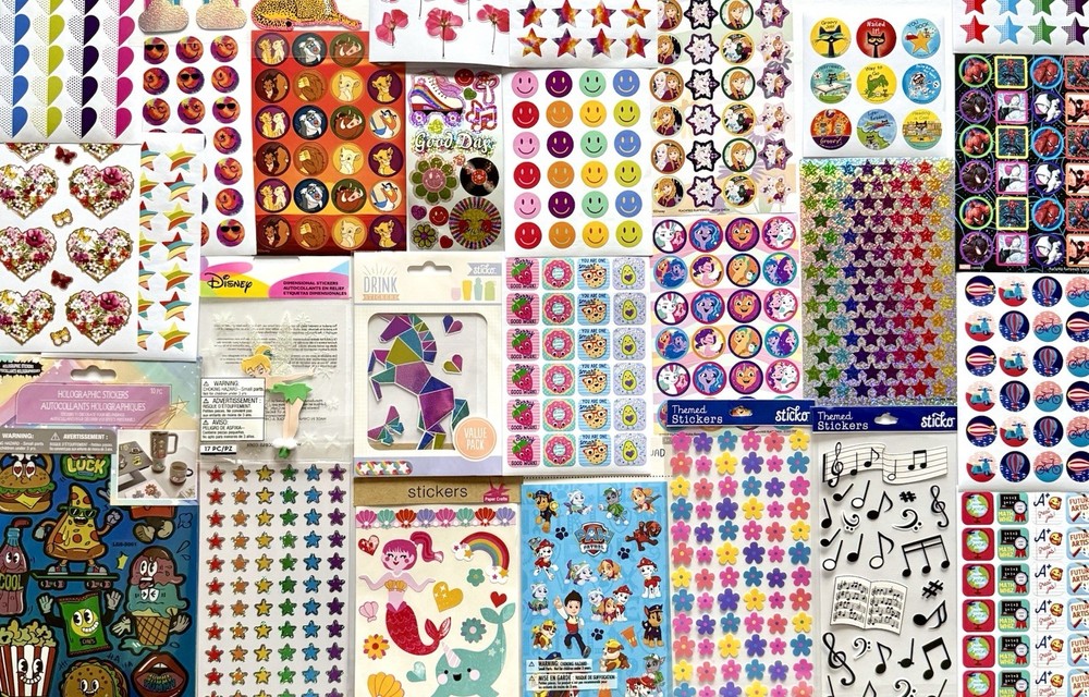 4099 Stickers | Trend Cartoon Kids Disney Characters TV movies Novelty Collect