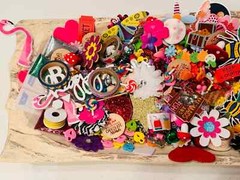MYSTERY BAG. Craft Scoop. Junk Journal Supplies. Mixed Media. Collage Supplies.