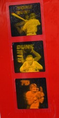 American Greetings 3-D Hologram Holographic Stickers Sports 1 Sheet