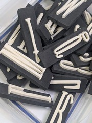 Large Mixed Decorative Letter Lot Craft Scrapbook Wall Decor Alphabet Letters