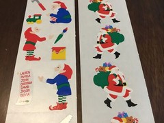 Mrs. Grossman’s NLA Regular Sticker – 94 Santa And 93 Elf’s