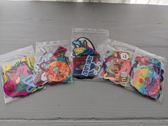 SPONGEBOB SQUAREPANTS VARIETY VINYL 20 CT STICKER PACKS