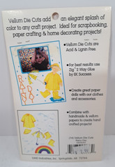 PAPER REFLECTIONS VELLUM DIE CUTS RAINY DAY UMBRELLA RAINBOW