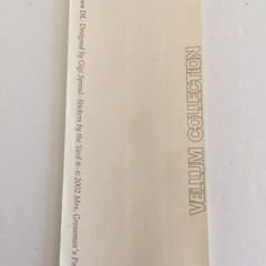 Vintage Mrs. Grossman’s – 2002 – Roll Stickers Pink Border Vellum Collection