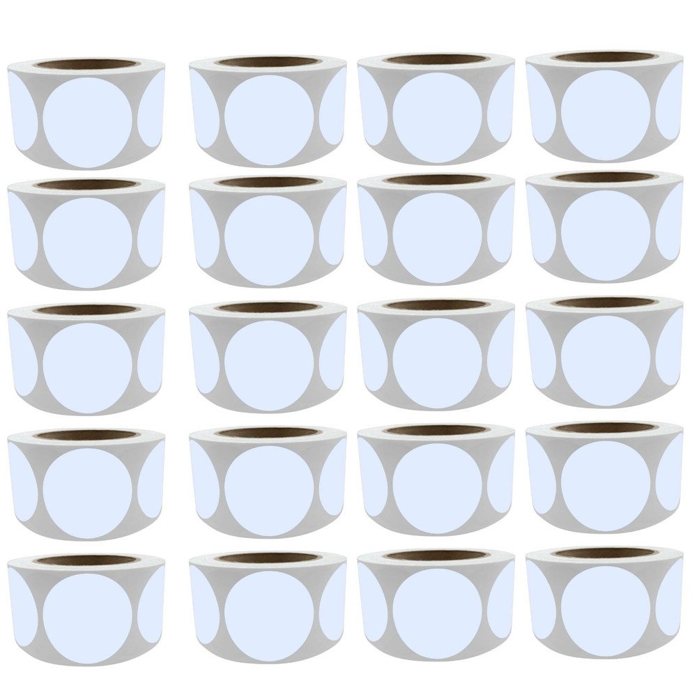 Round Sticker Label roll 5cm (50mm) – 12000 Pack